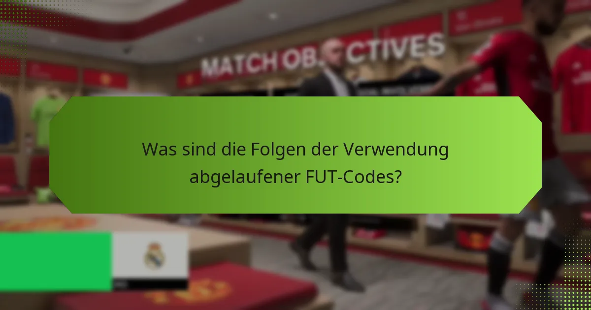 Wie können Spieler sich von der Verwendung abgelaufener FUT-Codes erholen?