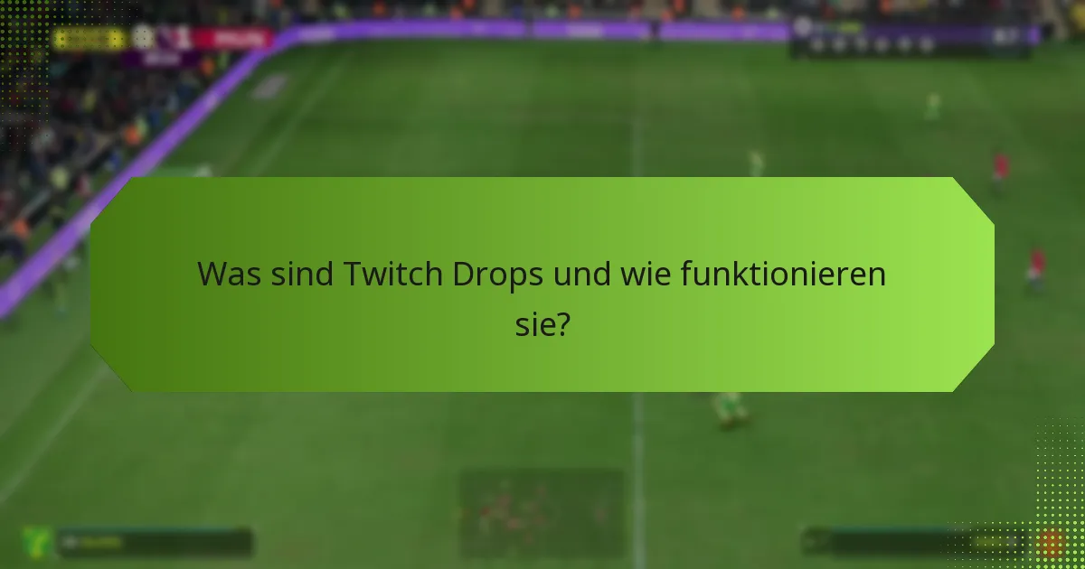 Welche Arten von Items können durch Twitch Drops verdient werden?